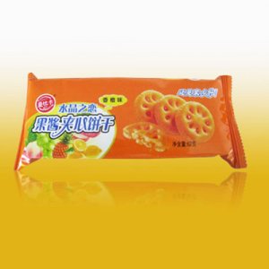 愛比卡水晶之戀果醬夾心餅干香橙味