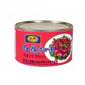 盤(pán)典紅燒扣肉罐頭227克
