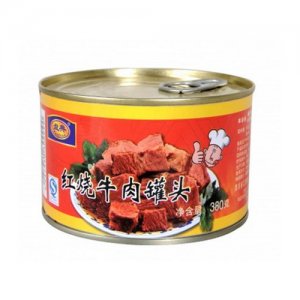 盤(pán)典紅燒牛肉罐頭380g