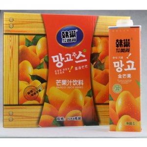 韓巢芒果汁飲料1L