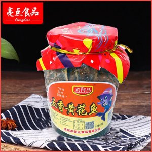 黃河島五香黃花魚罐頭410g