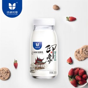優(yōu)卓優(yōu)享印象愛晚亭風(fēng)味發(fā)酵乳200g