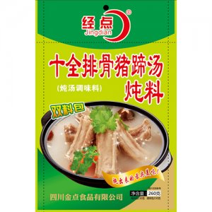 經(jīng)點十全排骨豬蹄湯燉料260g