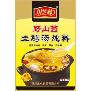 川芝林野山菌土雞湯燉料280g