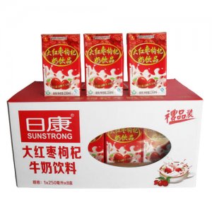 日康大紅棗枸杞牛奶飲料250ml