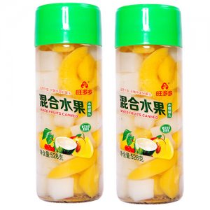 旺多多混合水果（冰糖罐頭）528g