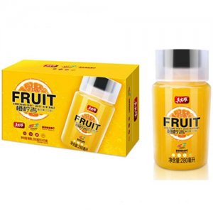 真英雄橙檸吉果汁280mlx15