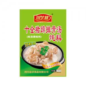 川芝林十全豬蹄排骨湯燉料280g