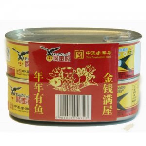 鷹金錢年年有余罐頭2罐組合裝正面