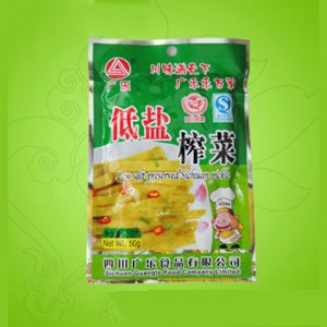 廣樂低鹽榨菜50g