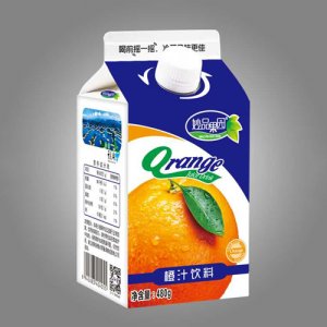 妙品果園藍(lán)韻版橙汁480g