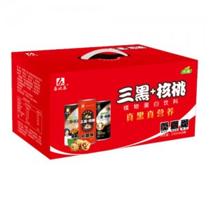 樂(lè)比樂(lè)三黑+核桃 雙提禮盒