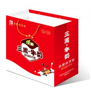 樂(lè)比樂(lè)三黑+牛奶 雙提禮盒