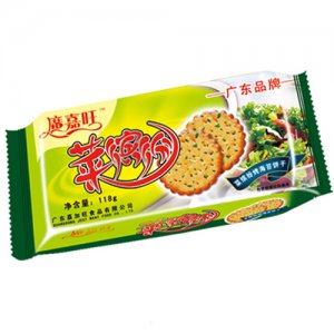 廣嘉旺菜繽紛餅干118g
