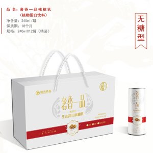 奢香一品核桃乳240ml×12罐（精裝白）