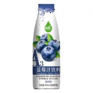 妙晶A3藍(lán)莓汁330mL