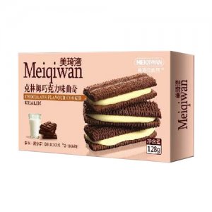 美琦灣克林姆巧克力味曲奇128g