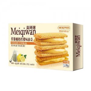 美琦灣佐餐酸奶檸檬味曲奇128g