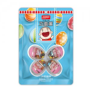 天天好日子巧脆蛋(酥質(zhì)糖果)(巧克力味)-藍48克