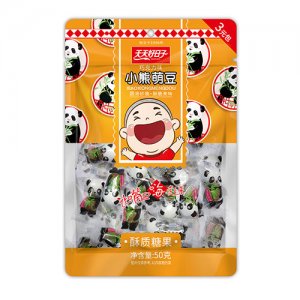 天天好日子小熊萌豆巧克力味50克