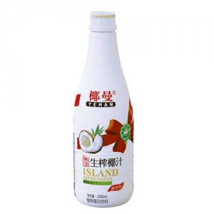 椰曼椰子汁飄帶版1L