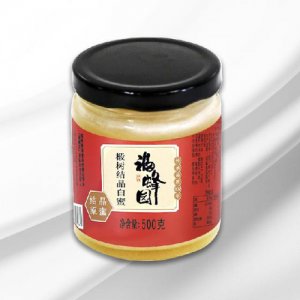 福蜂園椴樹結晶白蜜500g