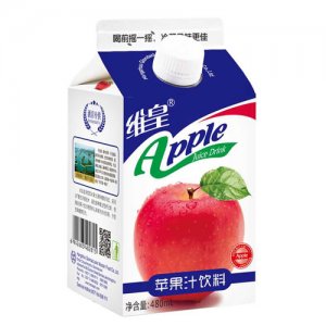 維皇蘋果汁480mL