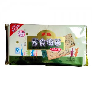 夢緣素食海苔餅干400g