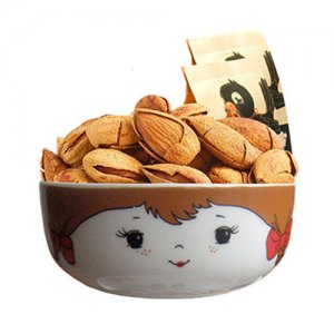 送福麻雀手剝巴旦木