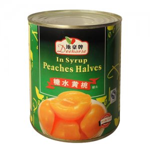 地豪糖水黃桃820g