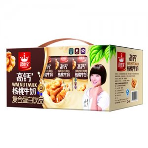 君德寶高鈣核桃牛奶蛋白飲品250mlX10盒