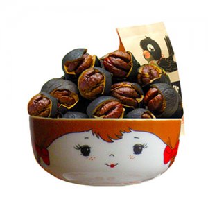 送福麻雀黑珍珠山核桃