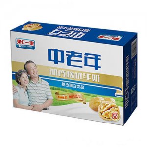 果仁一家中老年扁箱側開箱圖