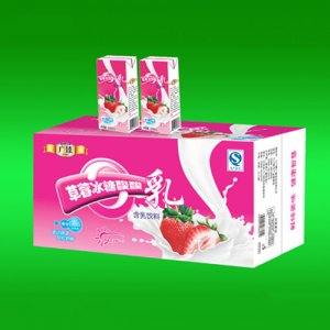 廣臻草莓冰糖酸酸乳250mlx20盒
