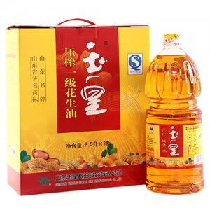 玉皇壓榨一級花生油禮盒