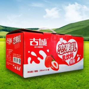 古城戀果乳草莓味