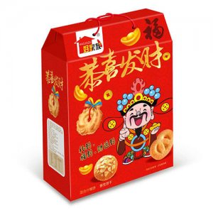 好家族恭喜發(fā)財混合什錦餅干禮盒