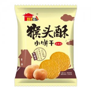 好家族猴頭酥餅干奶香味散裝稱重