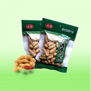 永信綠野香咸干透明裝花生