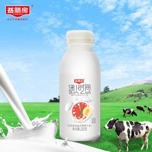 益膳房遞一時間白桃果粒發(fā)酵酸牛奶