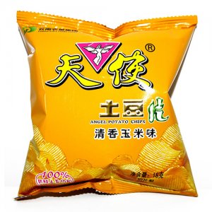 天使土豆片清香玉米味