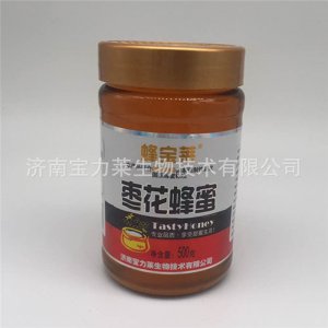 寶力萊蜂寶萊棗花蜂蜜玻璃瓶500g