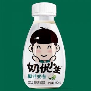 奶優(yōu)小生椰汁奶昔380ml
