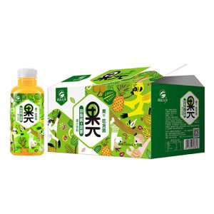 尚品玉川果π獼猴桃菠蘿果汁飲料500mlx15瓶