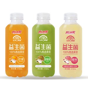 玉川果先生發(fā)酵益生菌果汁飲料410ml