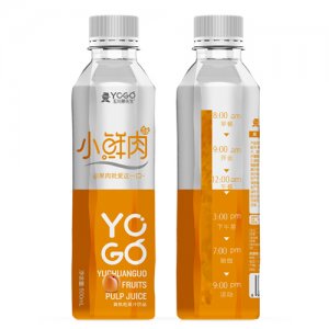 玉果先生小鮮肉黃桃粒果汁飲品500ml