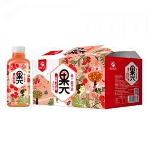 尚品玉川果π山楂紅棗果汁飲料500mlx15瓶