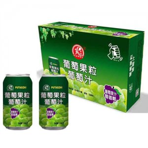 新雨潤(rùn)葡萄粒飲料320ml