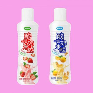 新雨潤(rùn)酸奶果粒草莓味黃桃味1. 25L