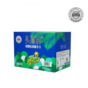 特種兵頭道鮮低糖生榨椰子汁鉆石包箱裝